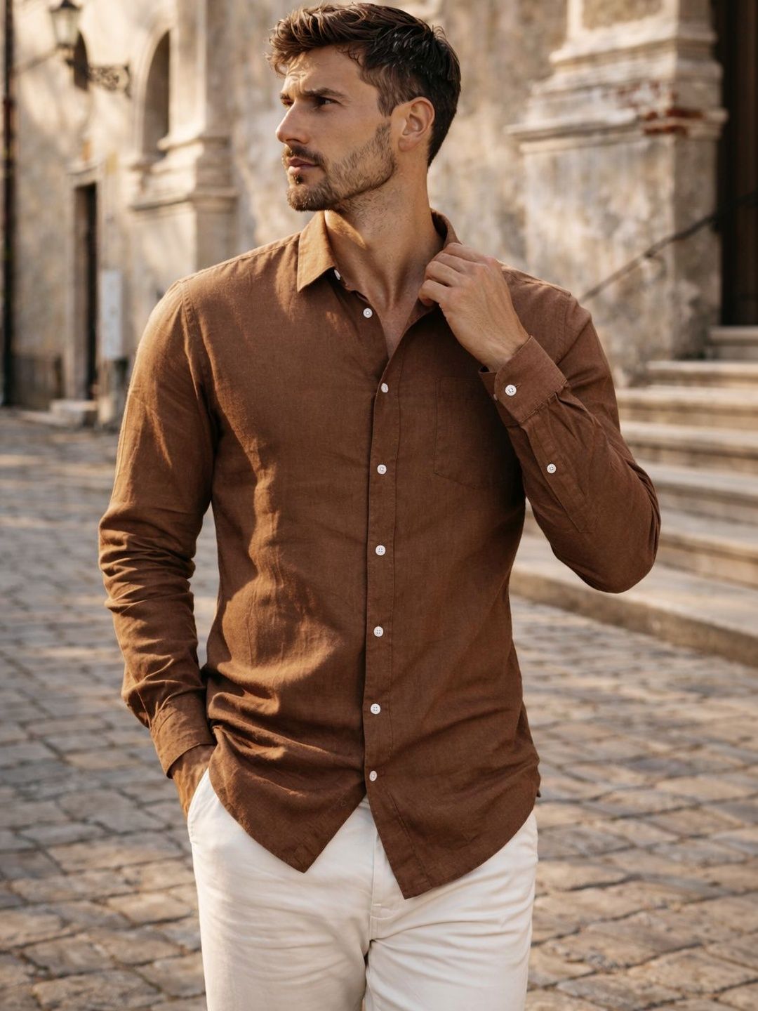 Mast & Harbour Men Comfort Casual Shirt