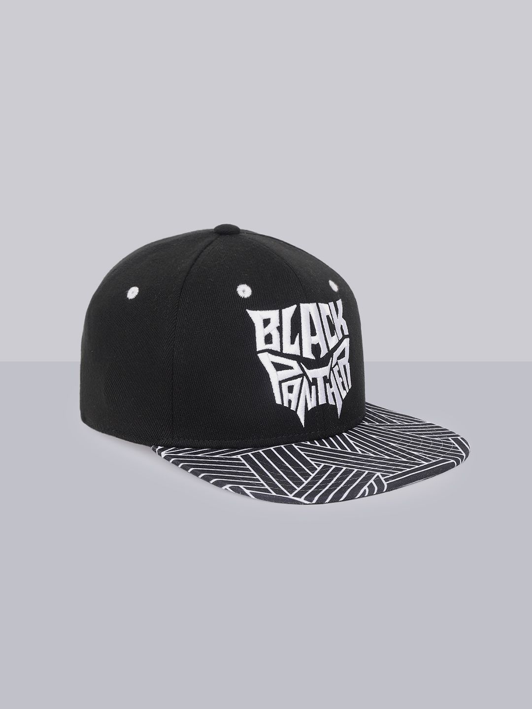 Free Authority Men Black Panther Snapback Cap
