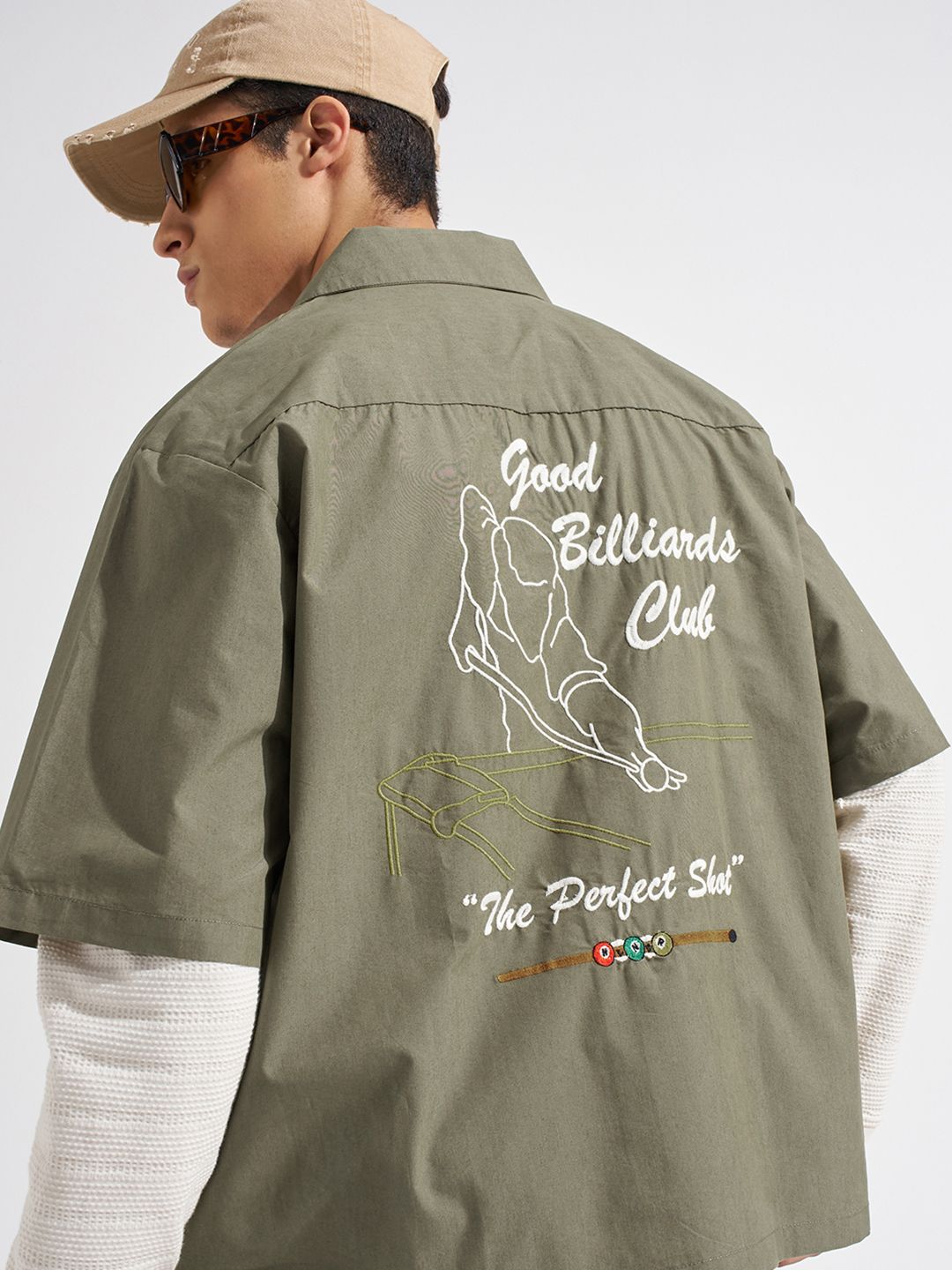 HIGHLANDER Men Boxy Printed Casual Shirt