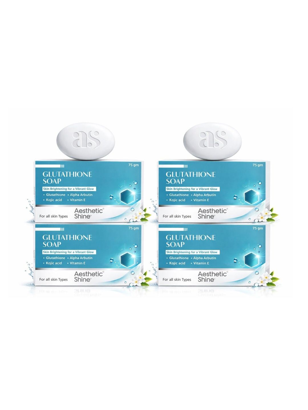 shine glutathione Buy Aesthetic shine Set Of 4 Glutathione Soap - 75 g Each - Soap for Unisex  40687324