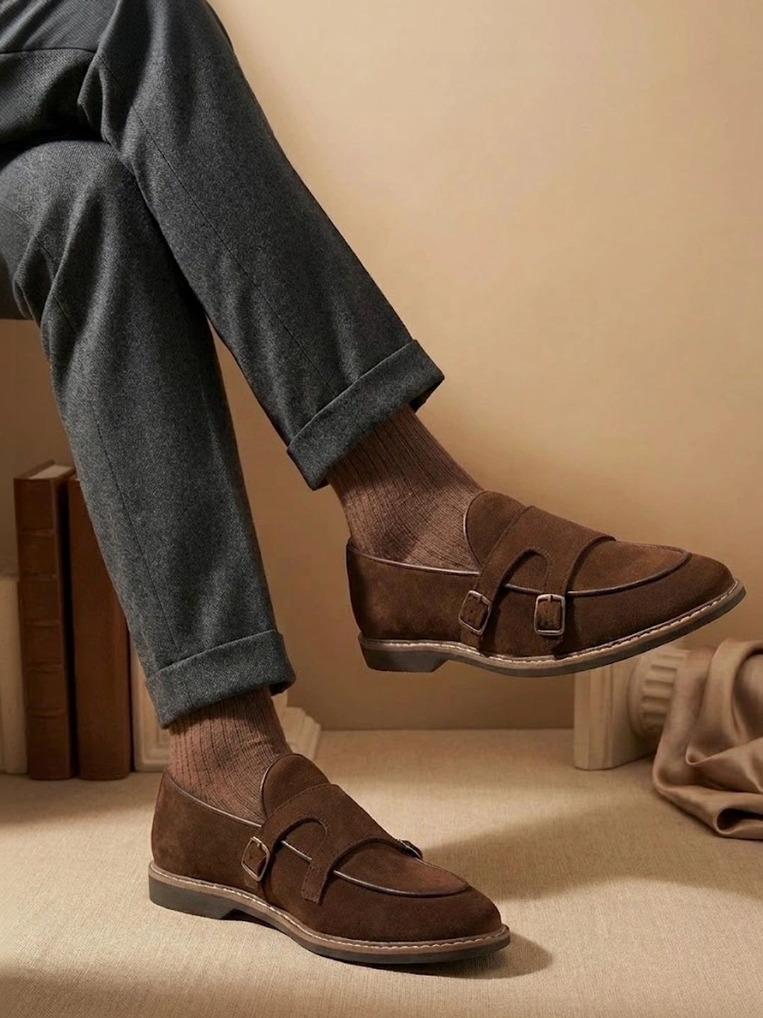 Provogue Men Leather Formal Loafers