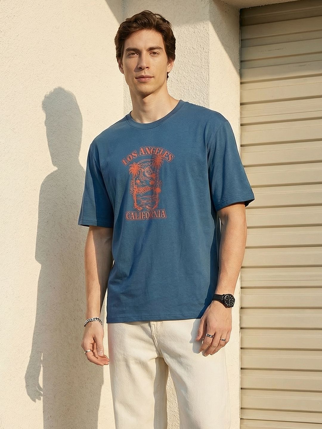Mast & Harbour Graphic Printed T-shirt