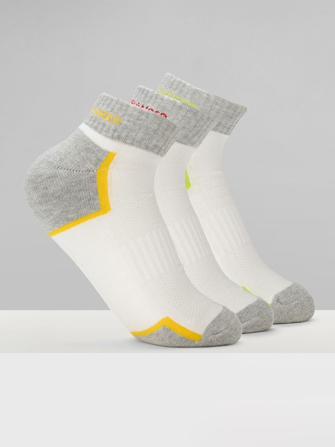 Urban Ranger by pantaloons Men Pack of 3 Cotton Blend Assorted Socks