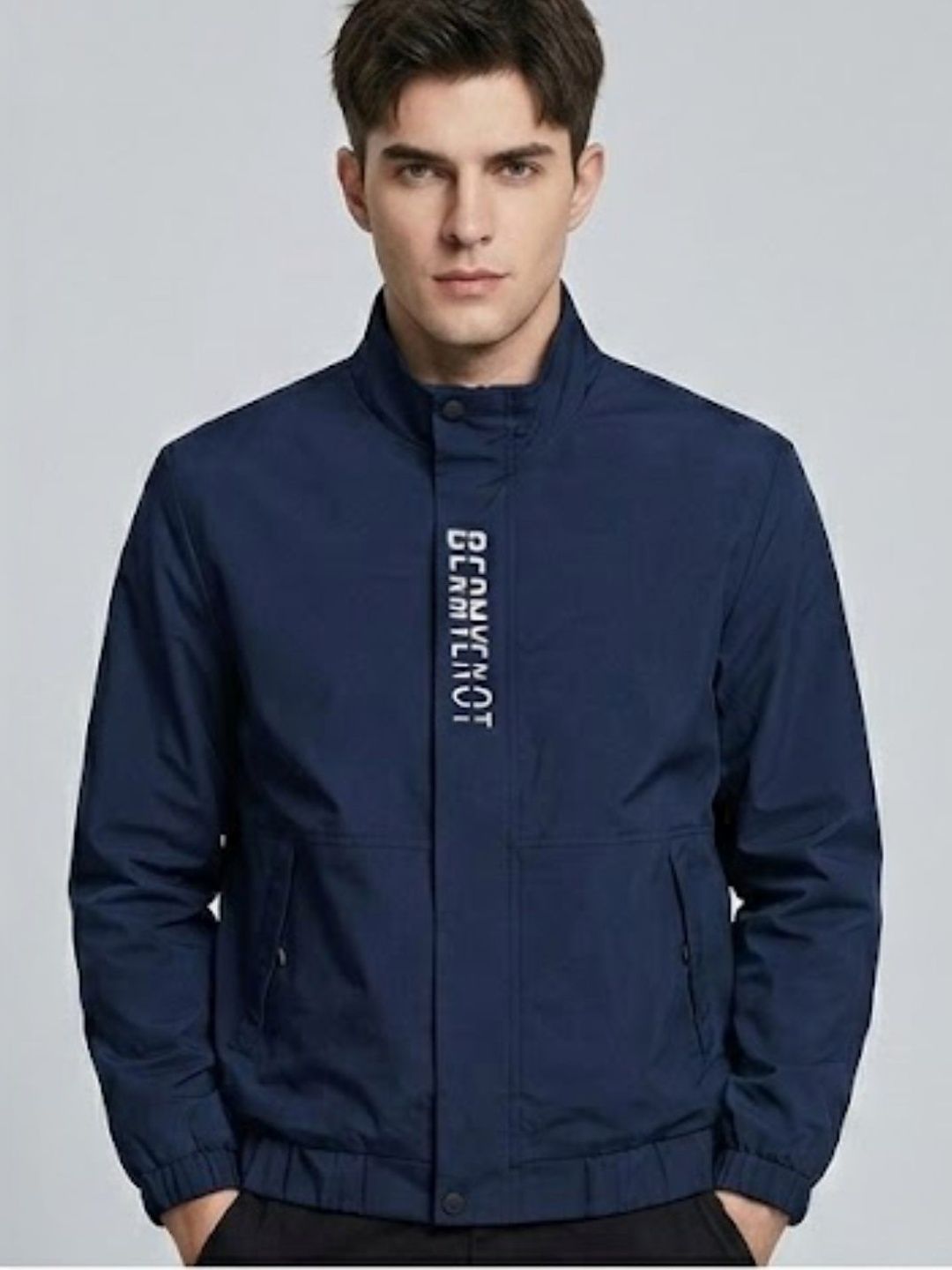 CARABA Men Lightweight Biker Jacket