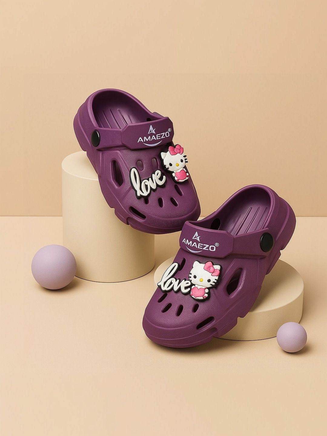 AMAEZO Unisex Kids Clogs Sandals
