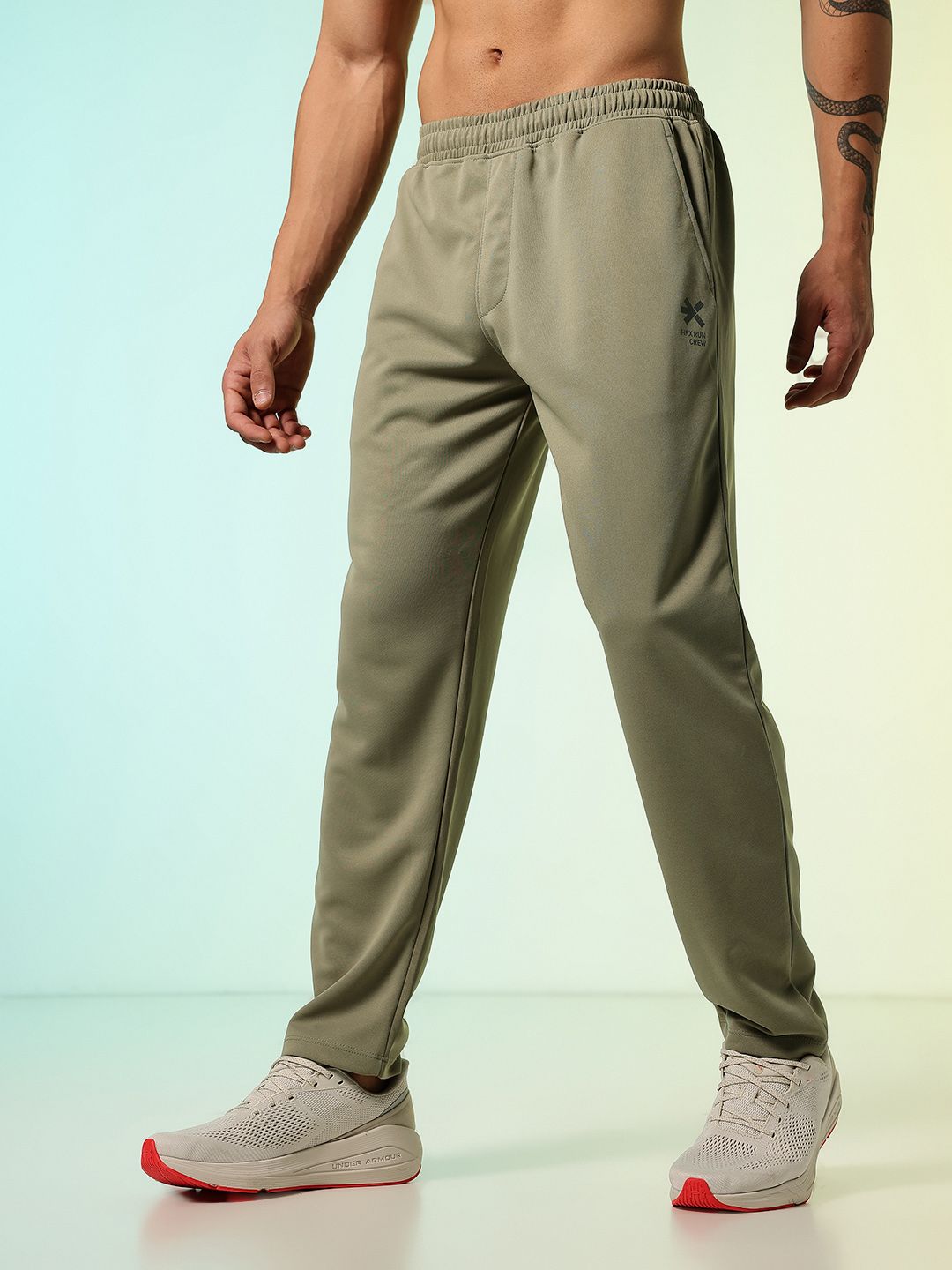 HRX by Hrithik Roshan Men Regular Fit Rapid-Dry Running Track Pants