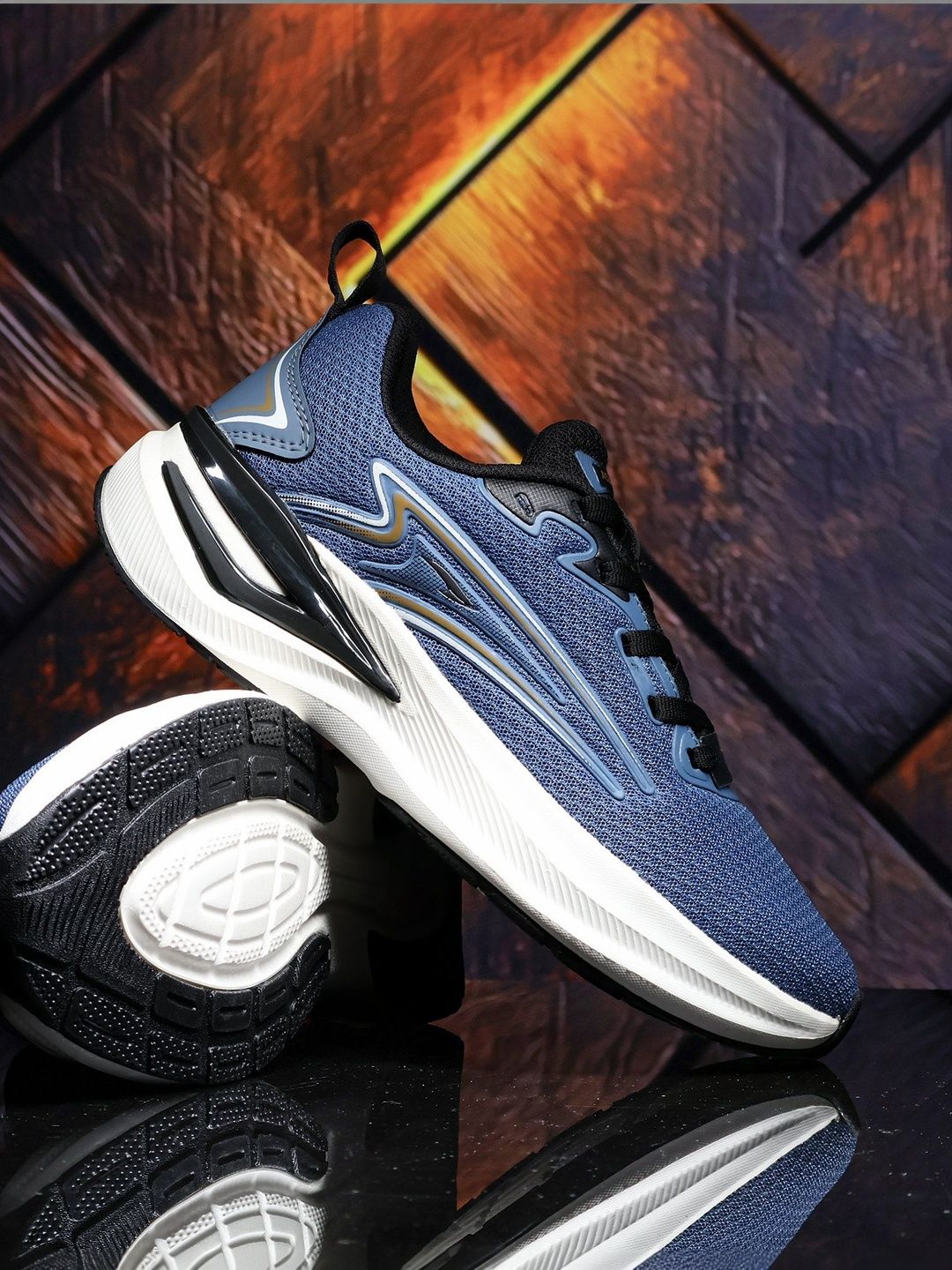 ASIAN Men Mesh Running Non-Marking Shoes