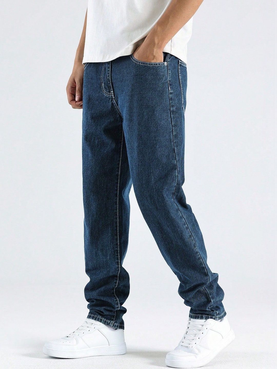 R.Code by The Roadster Life Co. Men Regular Fit High-Rise Stretchable Jeans