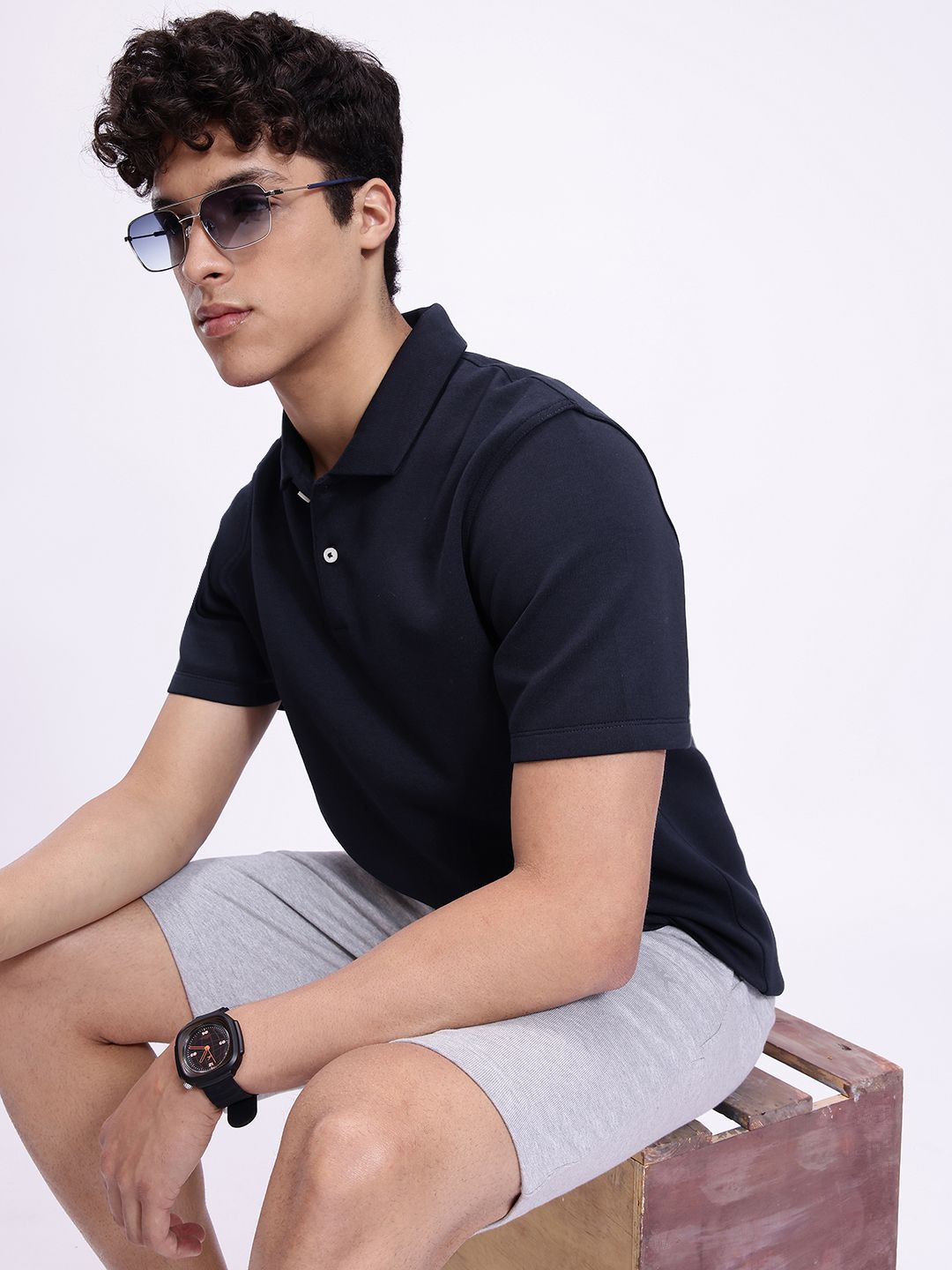 Kook N Keech Polo Collar Pure Cotton T-shirt
