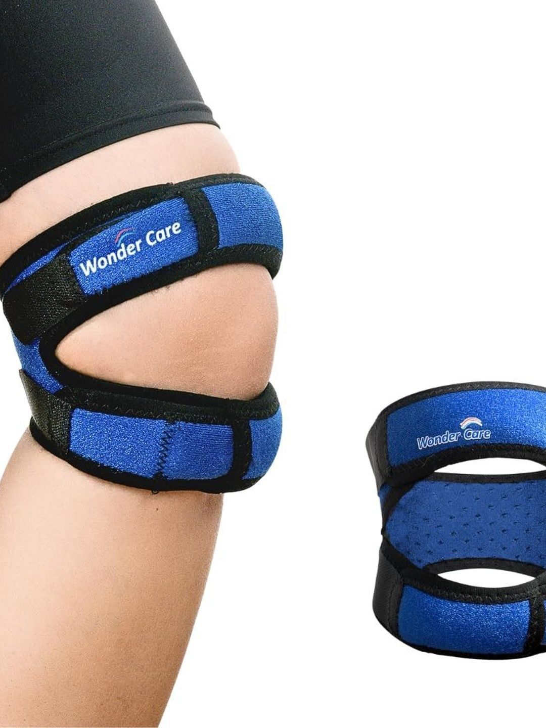 WonderCare Set Of 2 Double Gel Knee Support Caps