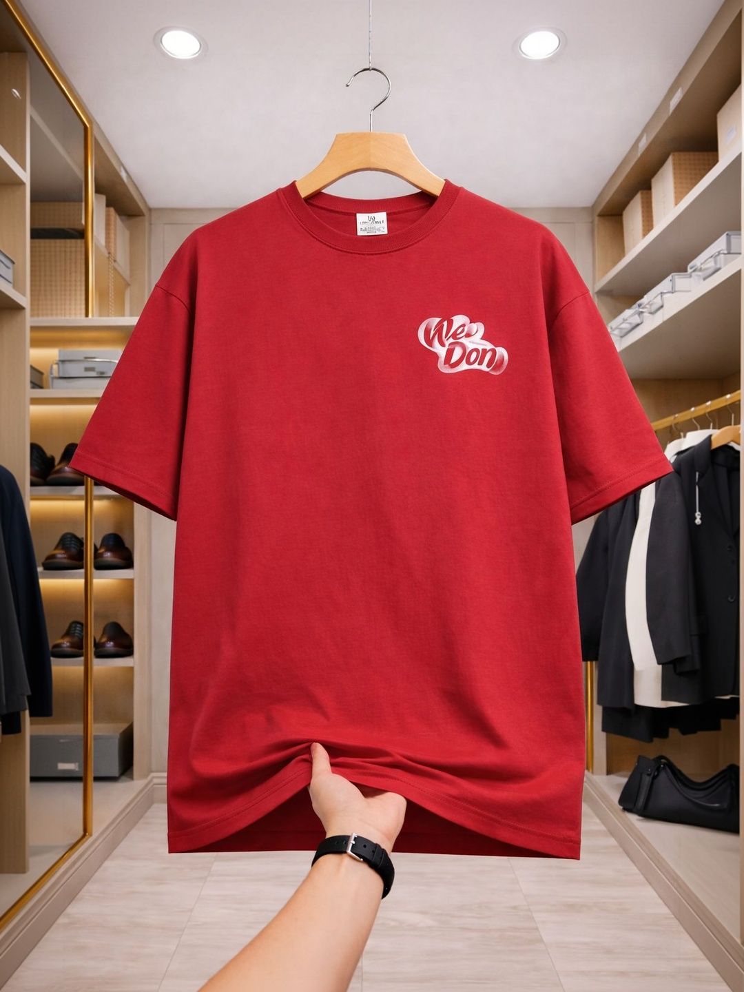 MACK JONNEY Men's Oversized Graphic Printed Streetwear Casual Relaxed Fit Tshirts