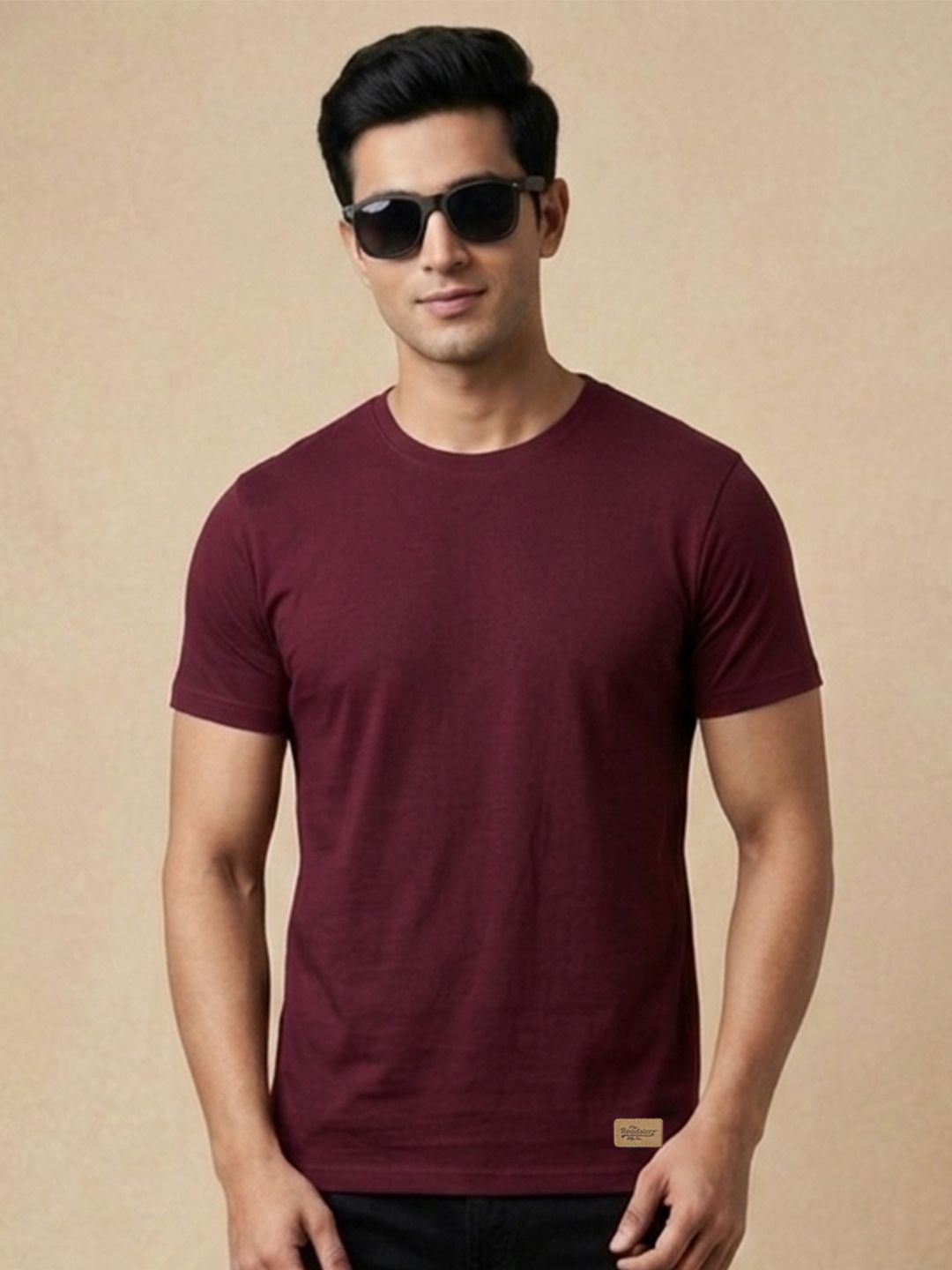 The Roadster Lifestyle Co. Pure Cotton Half Sleeve Round Neck T-shirts
