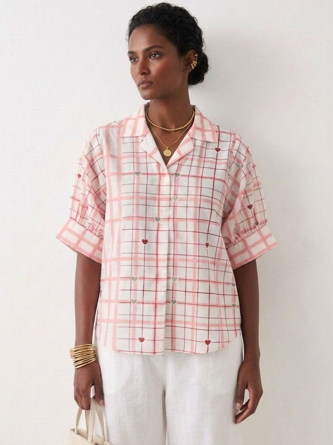 トップス anuke Backopen Check Tops anuke（アンヌーク） SALE30%OFF anuke 2025SpringSummer トップス