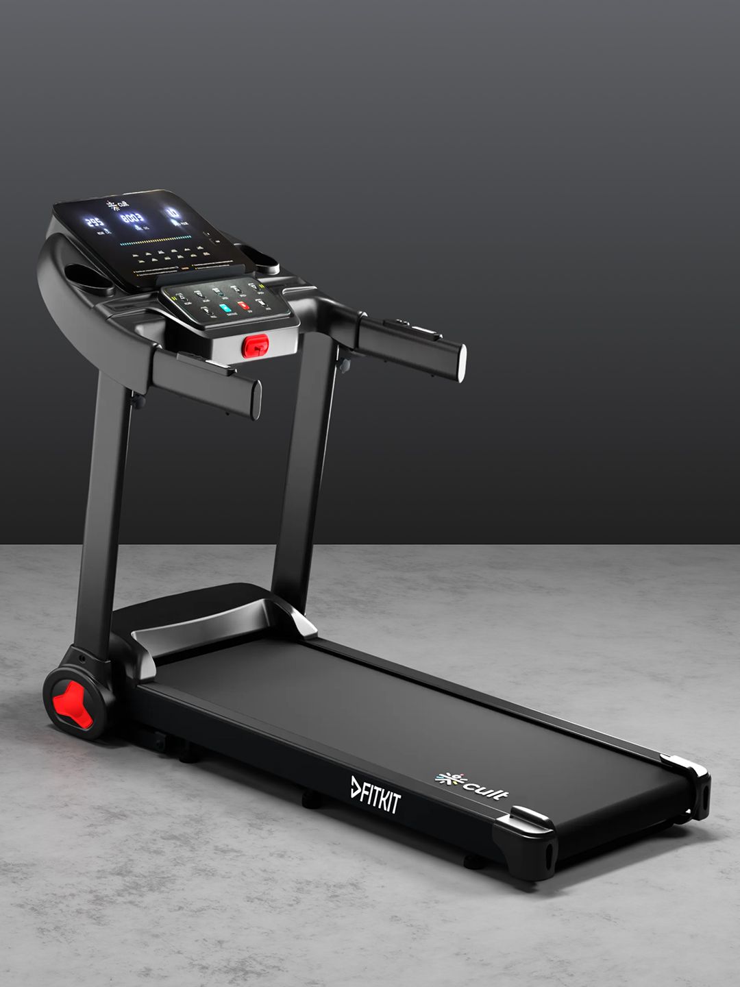 FITKIT FITKIT by Cult PowerRun96Auto BLDC Treadmill 5.5HP - Home Use Treadmill