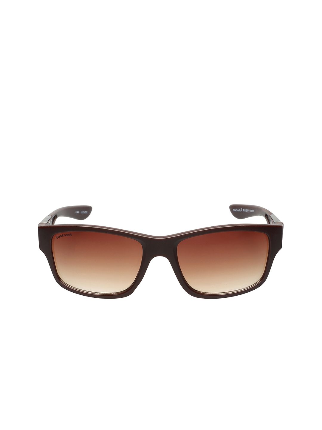 Fastrack Fastrack Men UV Protected Lens Rectangle Sunglasses - P448BR7V-Brown