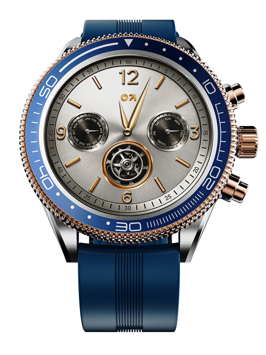 GOBOULT Saber Smartwatch with 1.43 AMOLED Display, Rotataing Dial & 700Nits Brightness