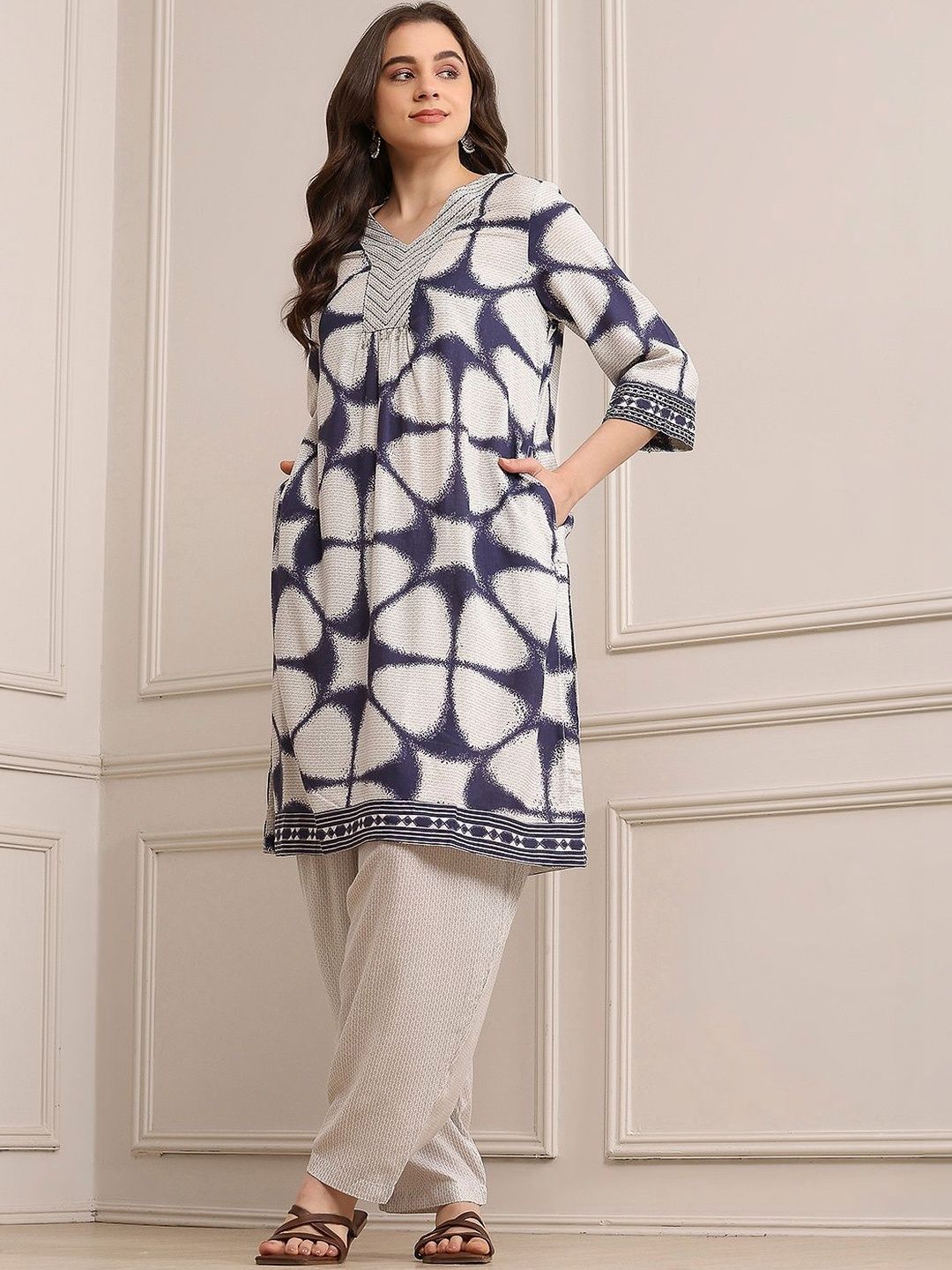 Biba Biba Women Palazzos & With Dupatta
