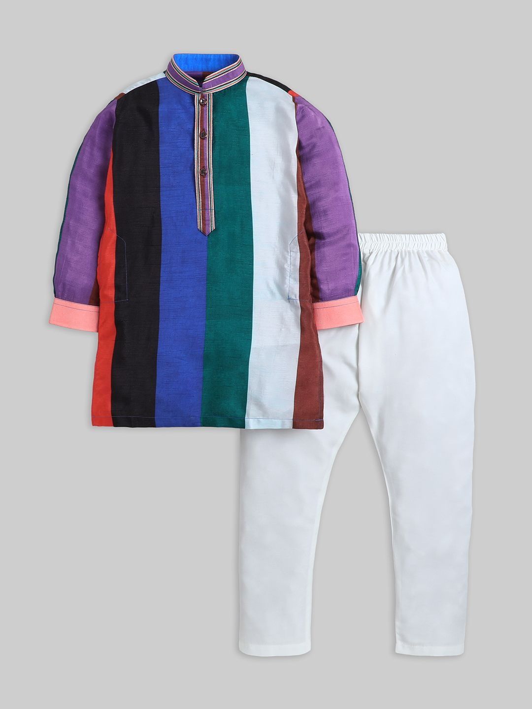 KALKI Fashion KALKI Fashion Boys Printed Kurta with Trousers