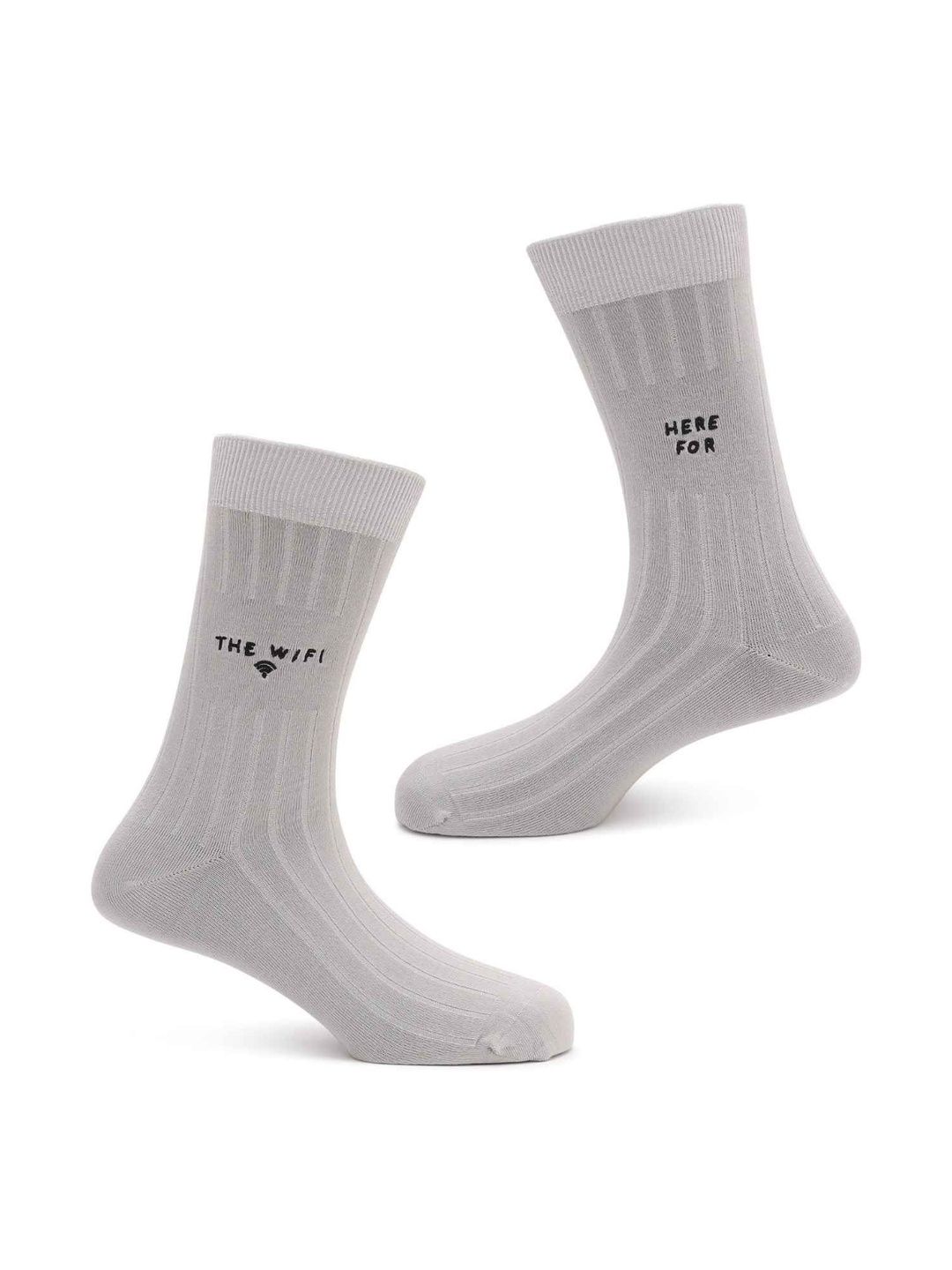 Soxytoes Men Striped Calf Length Socks