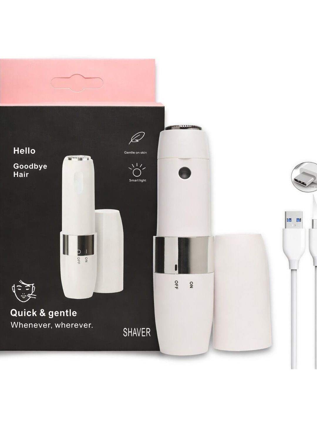 ziup Cordless Mini Face Hair Remover FS1000T
