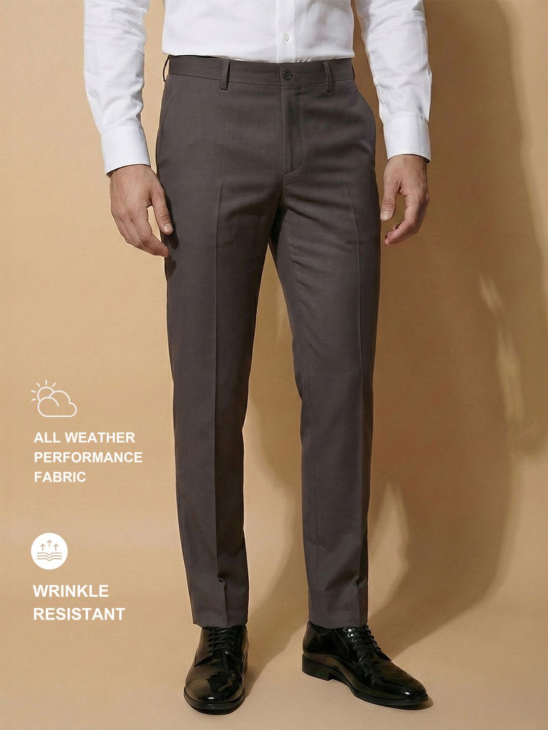 Van Heusen Men Slim Fit Trousers