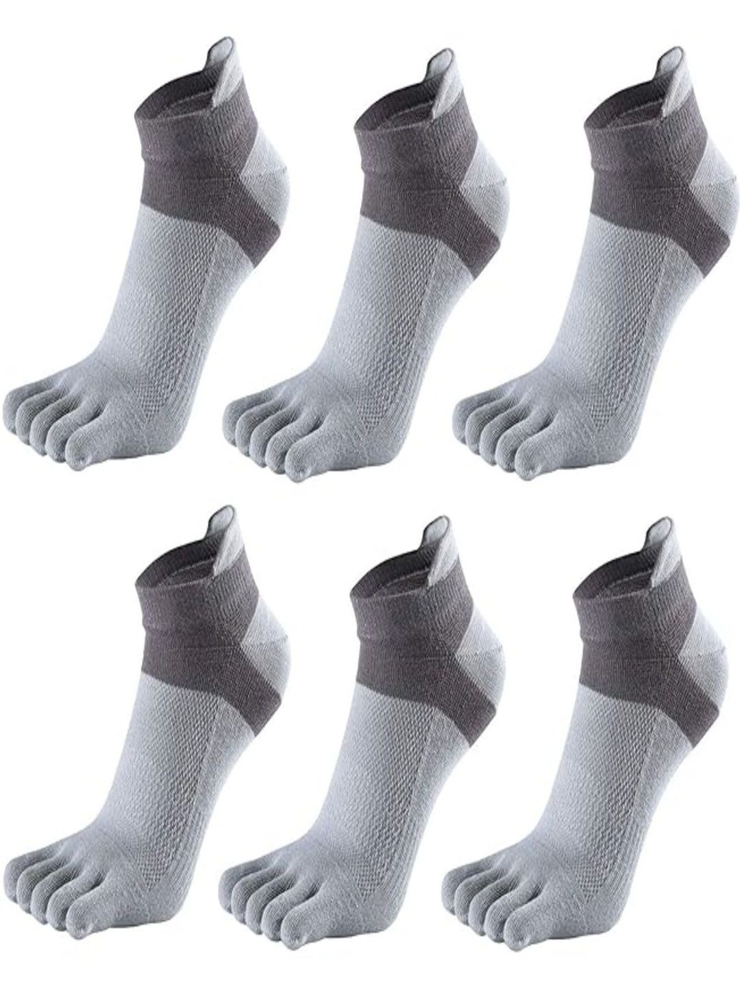 LORITTA Men Colourblocked Ankle Length Socks