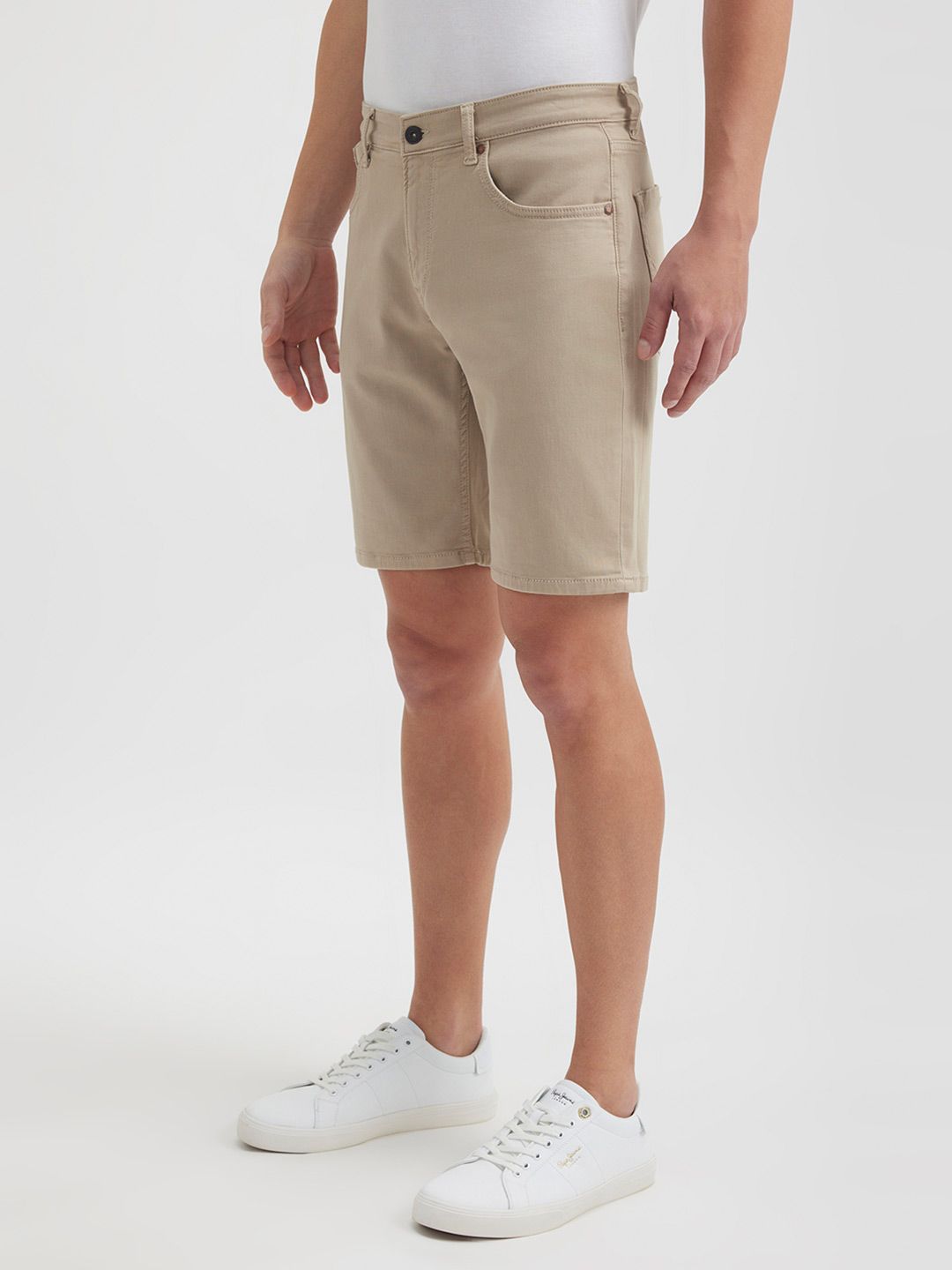 Men Slim Fit Mid-Rise Shorts Pepe Jeans Men Slim Fit Mid-Rise Shorts