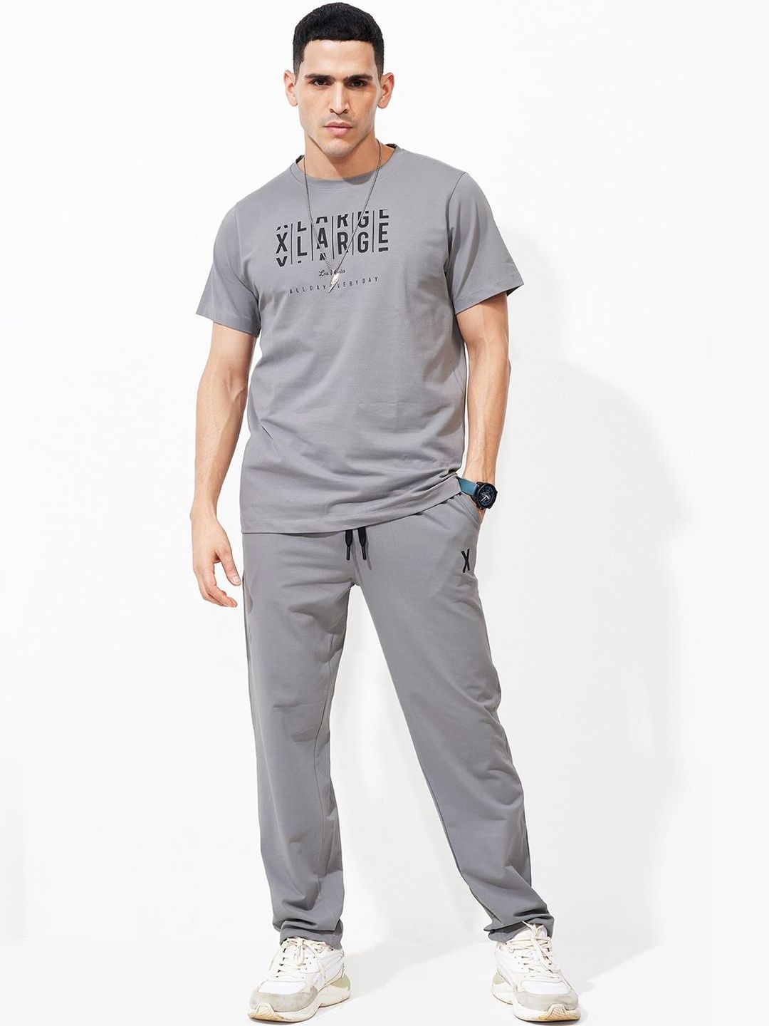 WEET Men Printed Night suit
