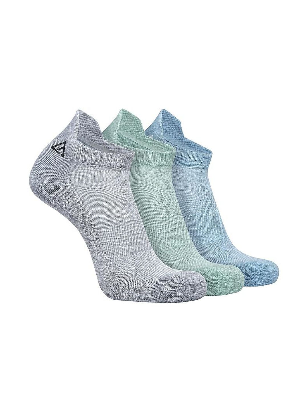 LINTON TAYLOR Unisex Pack of 3 Bamboo Ankle Length Socks