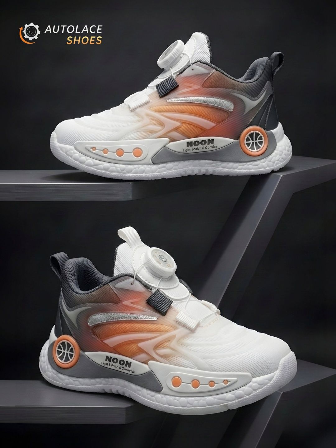 HOOH Now Comfort in Fashion Unisex Kids Printed Sneakers