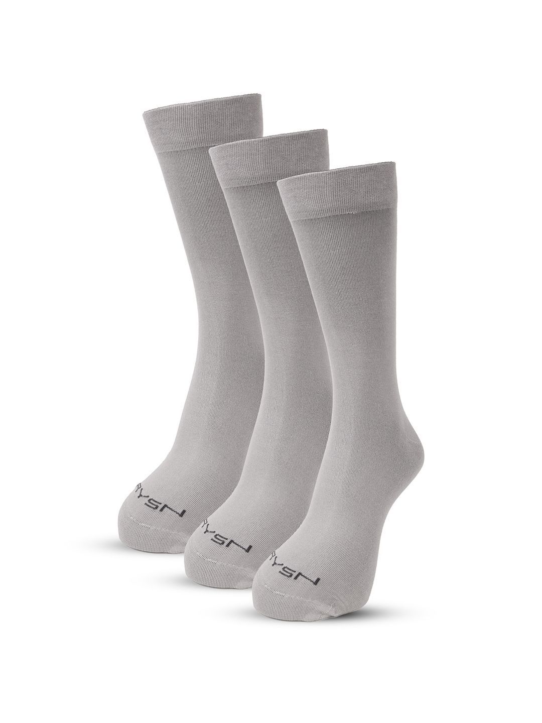 RYSN Men Pack of 3 Cotton Calf Length Socks