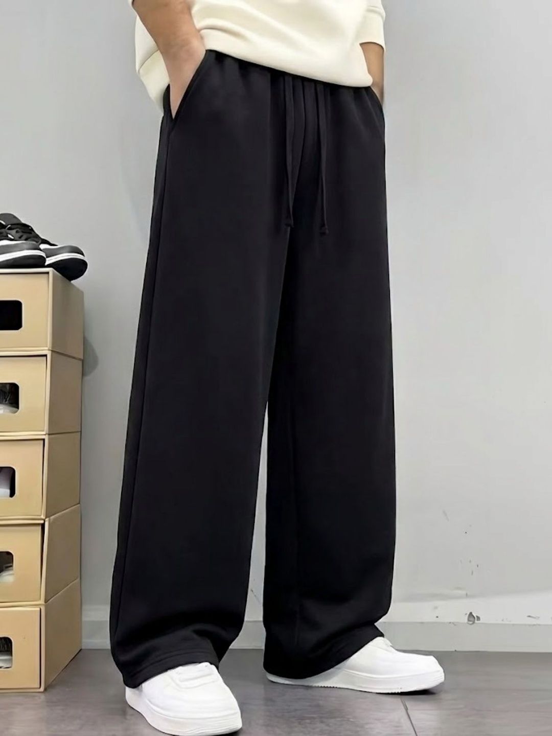 dockstreet Men Relaxed Fit Training Track Pants