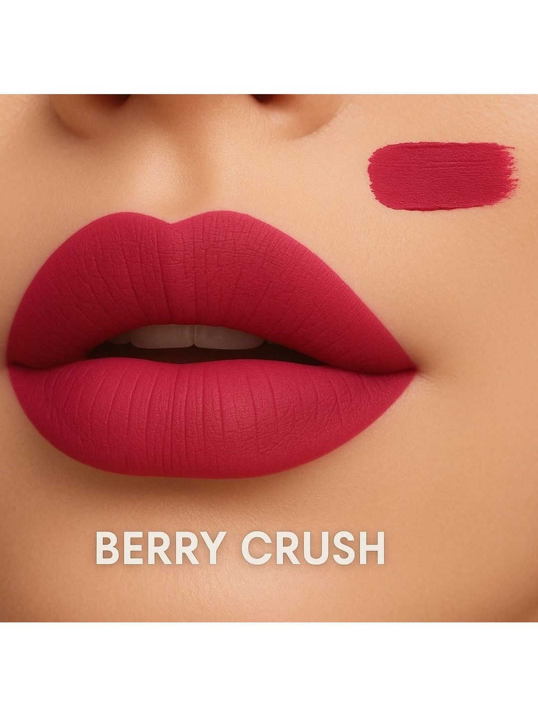 BELLABLOOM Waterproof Matte Liquid Lipstick - 5 ml - Berry Crush