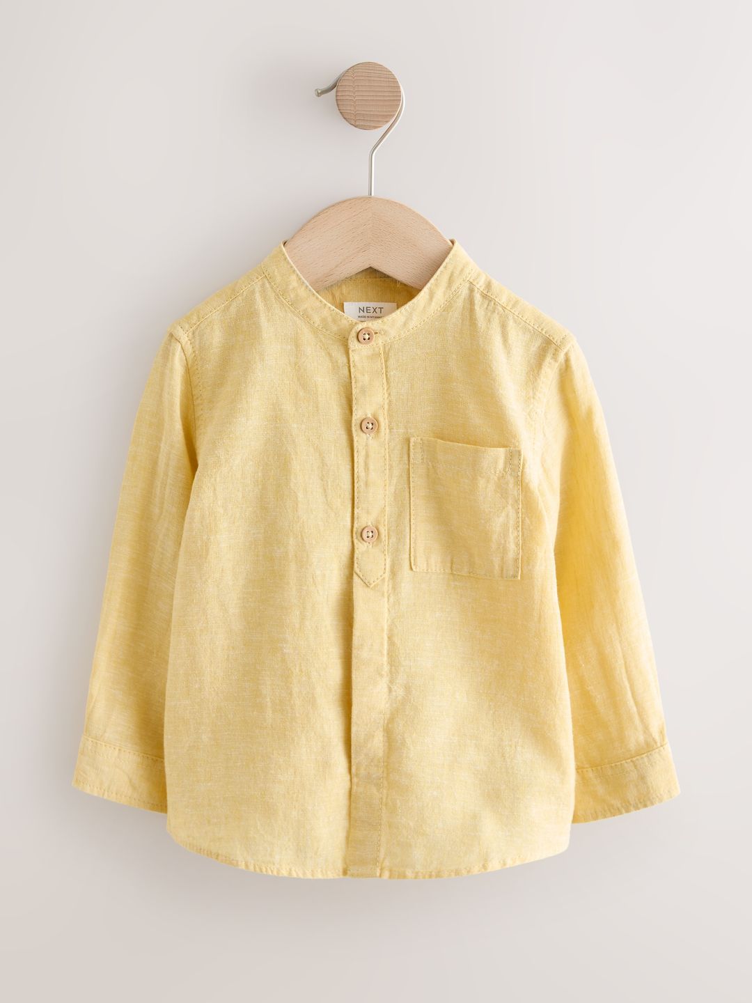 NEXT Boys Linen Cotton Casual Shirt