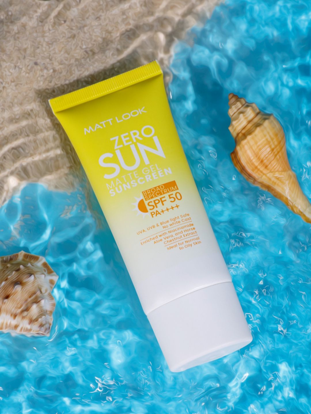 Buy MATTLOOK Zero Sun Matte Gel SPF 50 PA++ Sunscreen- 50 g - Face