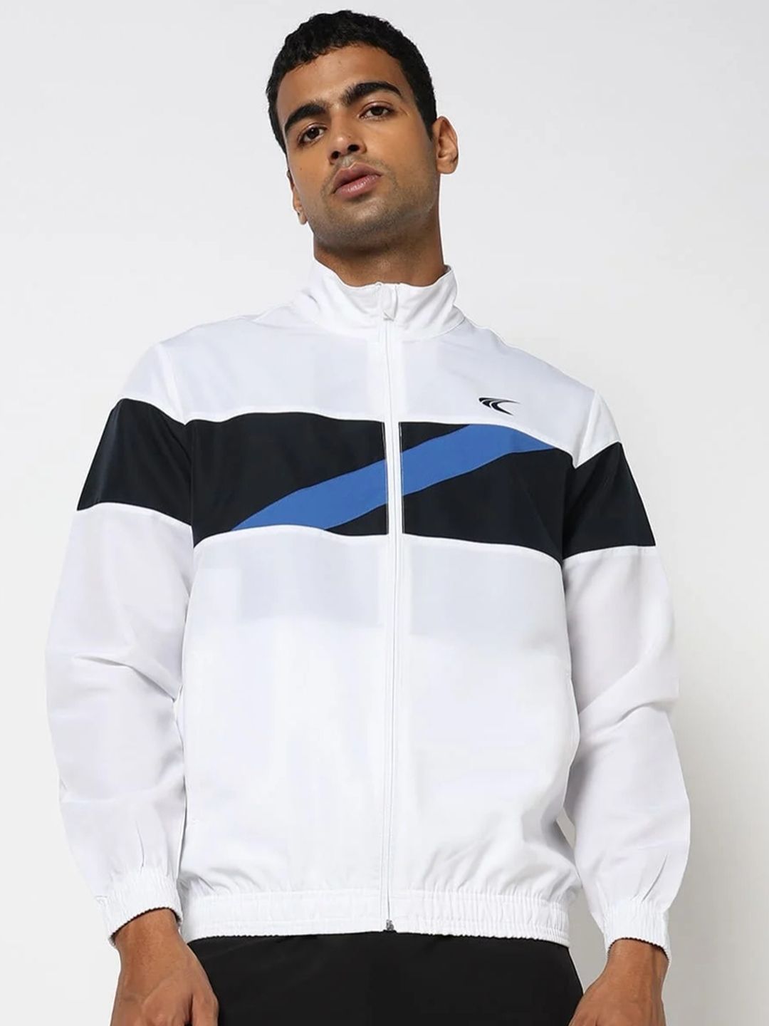 Performax Men Colourblocked Outdoor Open Front Jacket