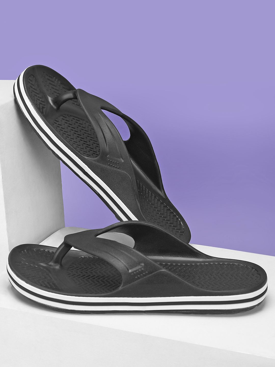 Paragon Men Rubber Lightweight Thong Flip-Flops
