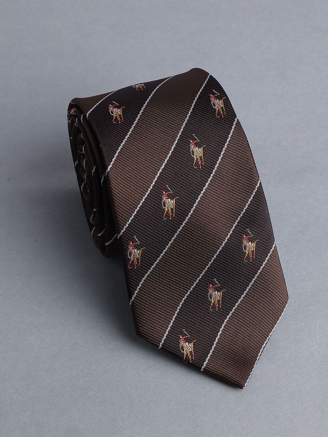 Alvaro Castagnino Men Striped Broad Tie