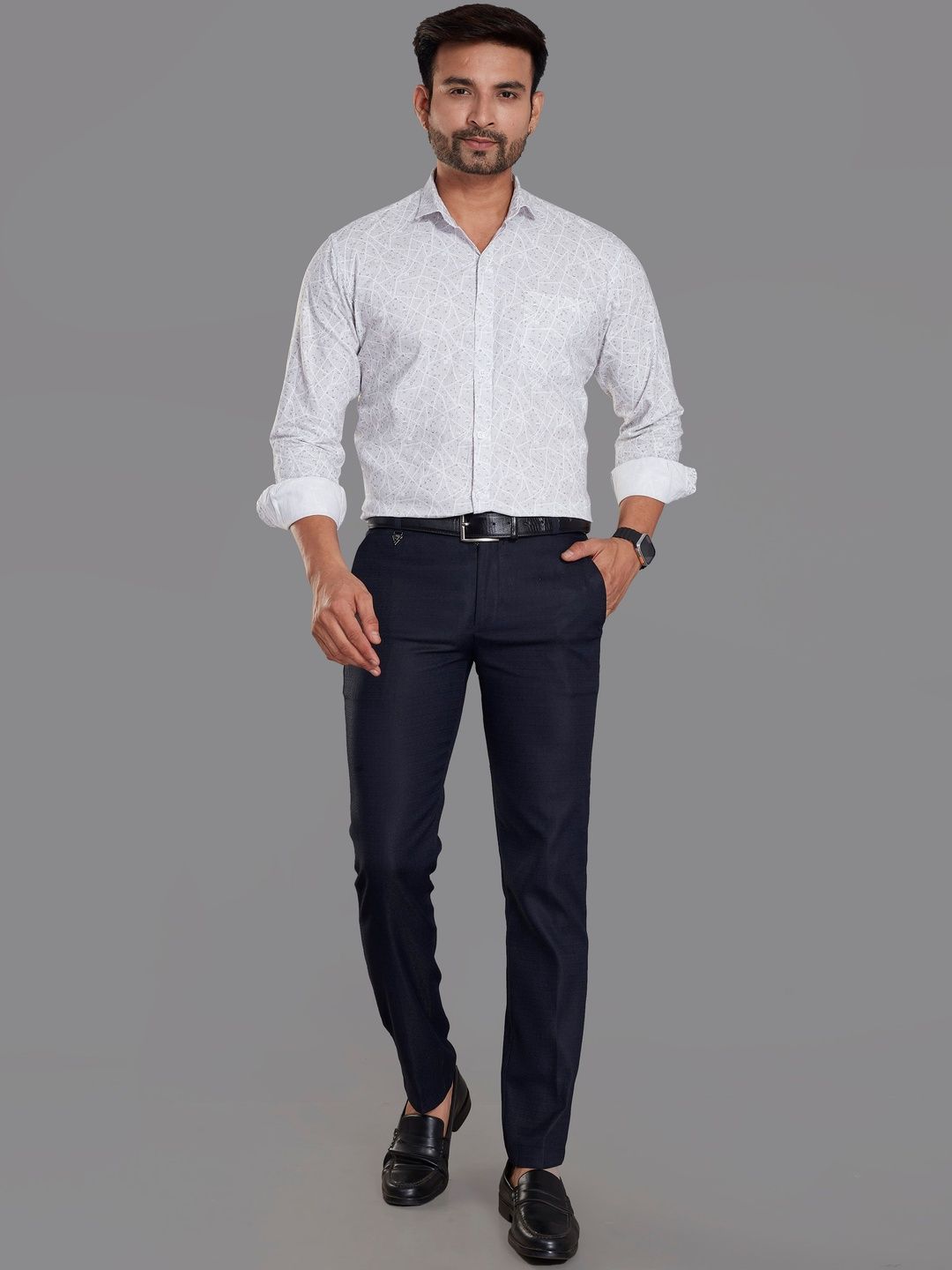 R.Code by The Roadster Life Co. Men Trousers