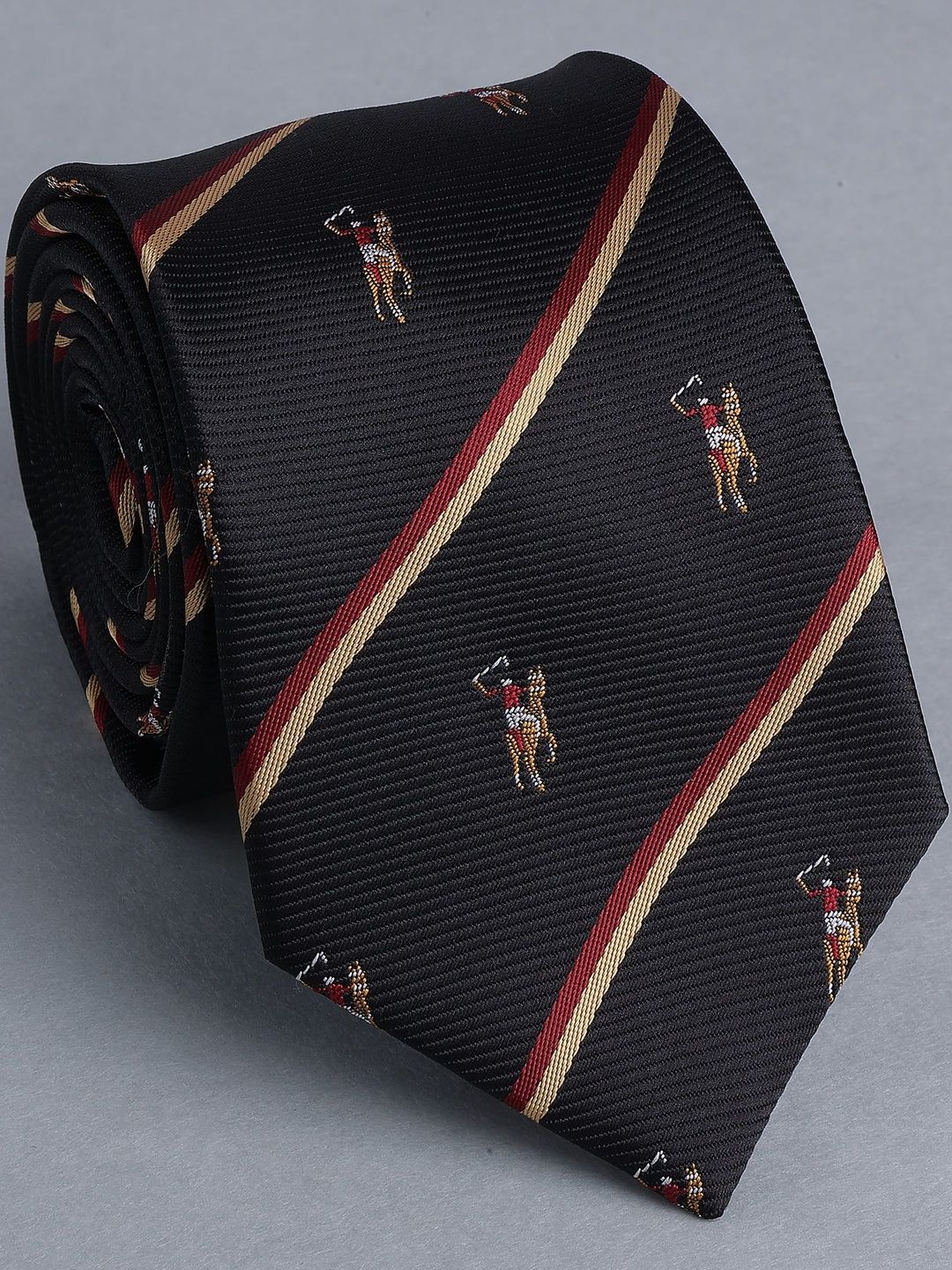Alvaro Castagnino Men Striped Broad Tie