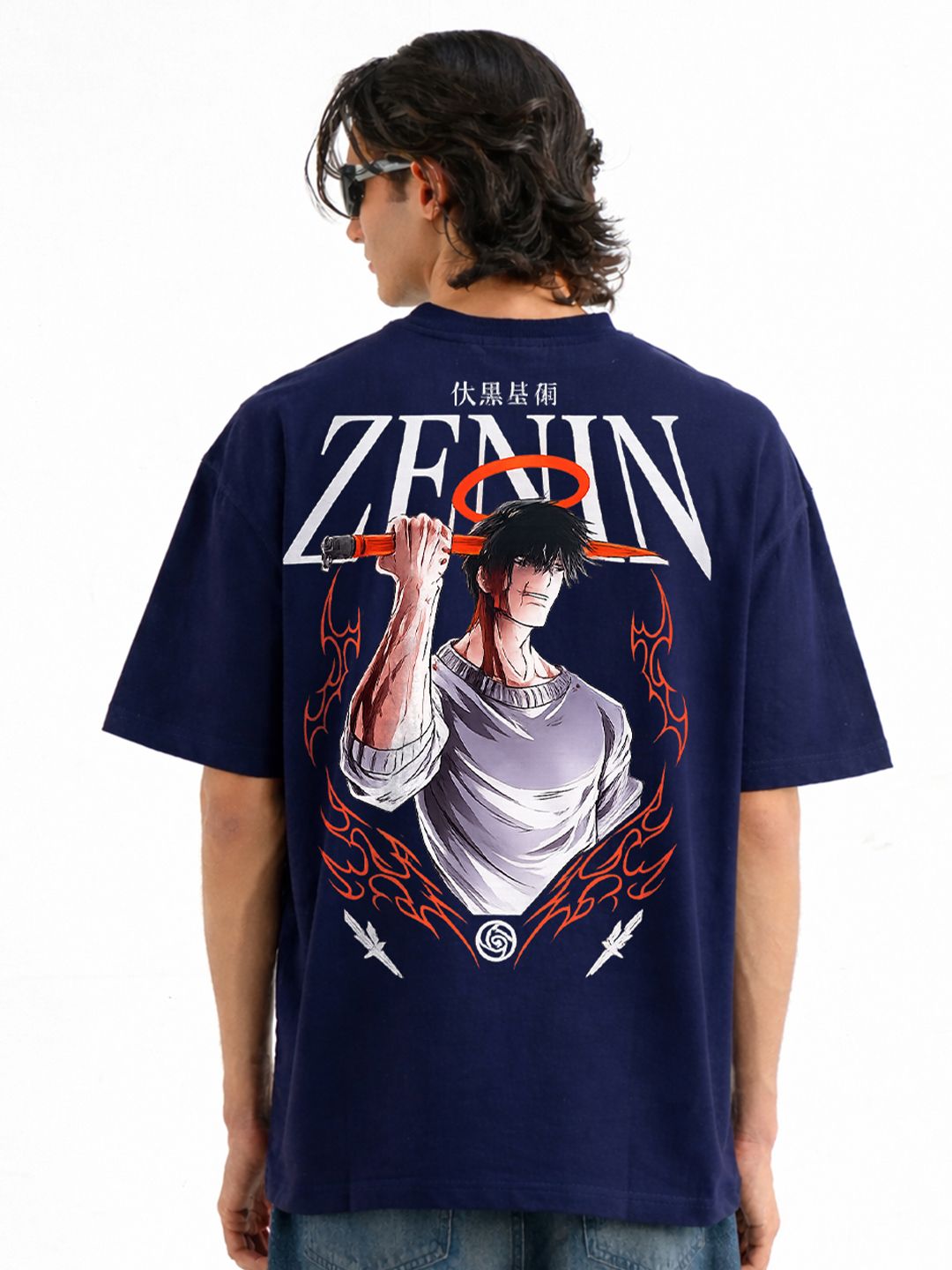 BDSQUARE Graphic Printed Cotton T-shirt