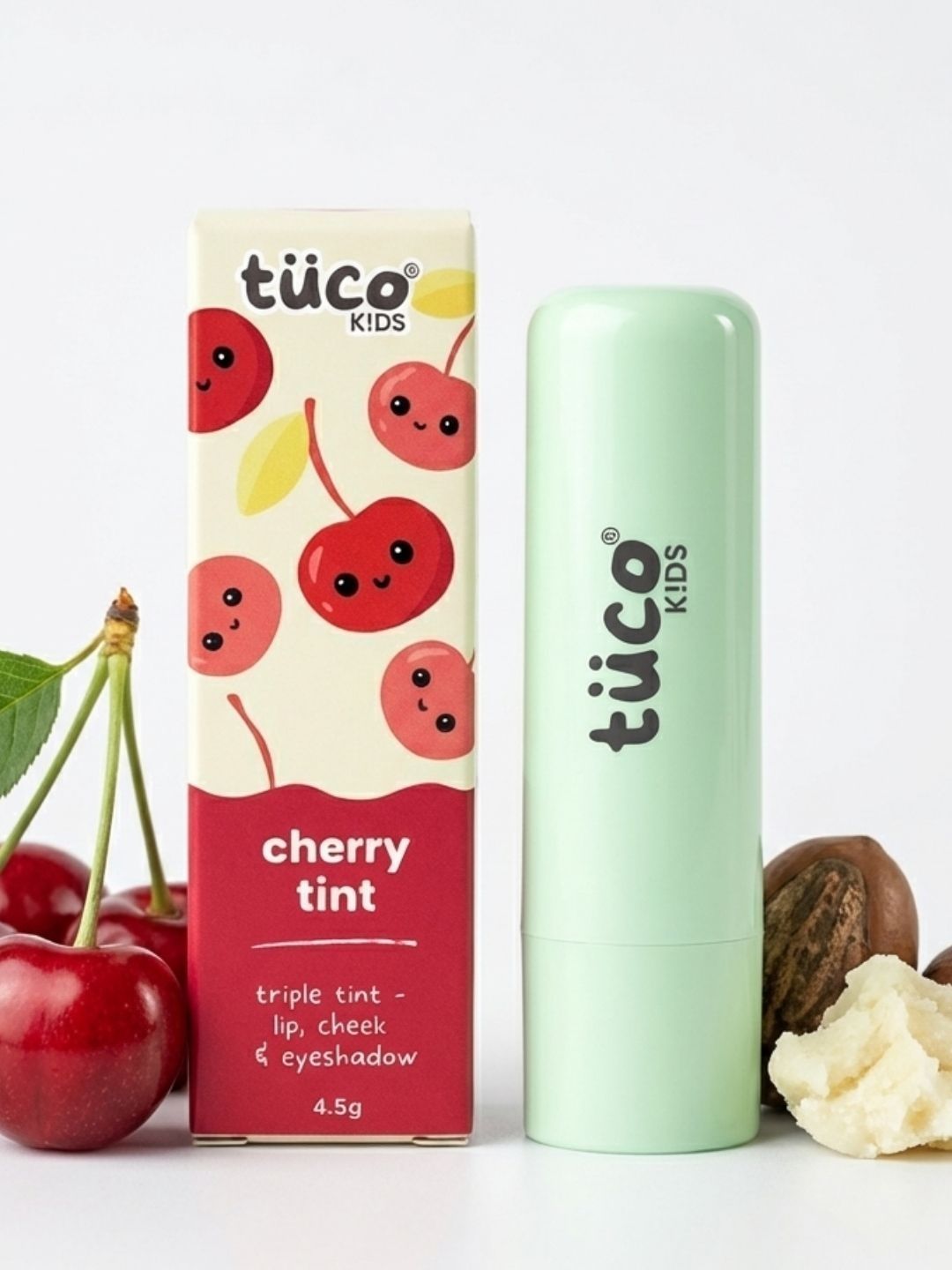 Tuco Cherry Lip Balm Tint- 4.5 g