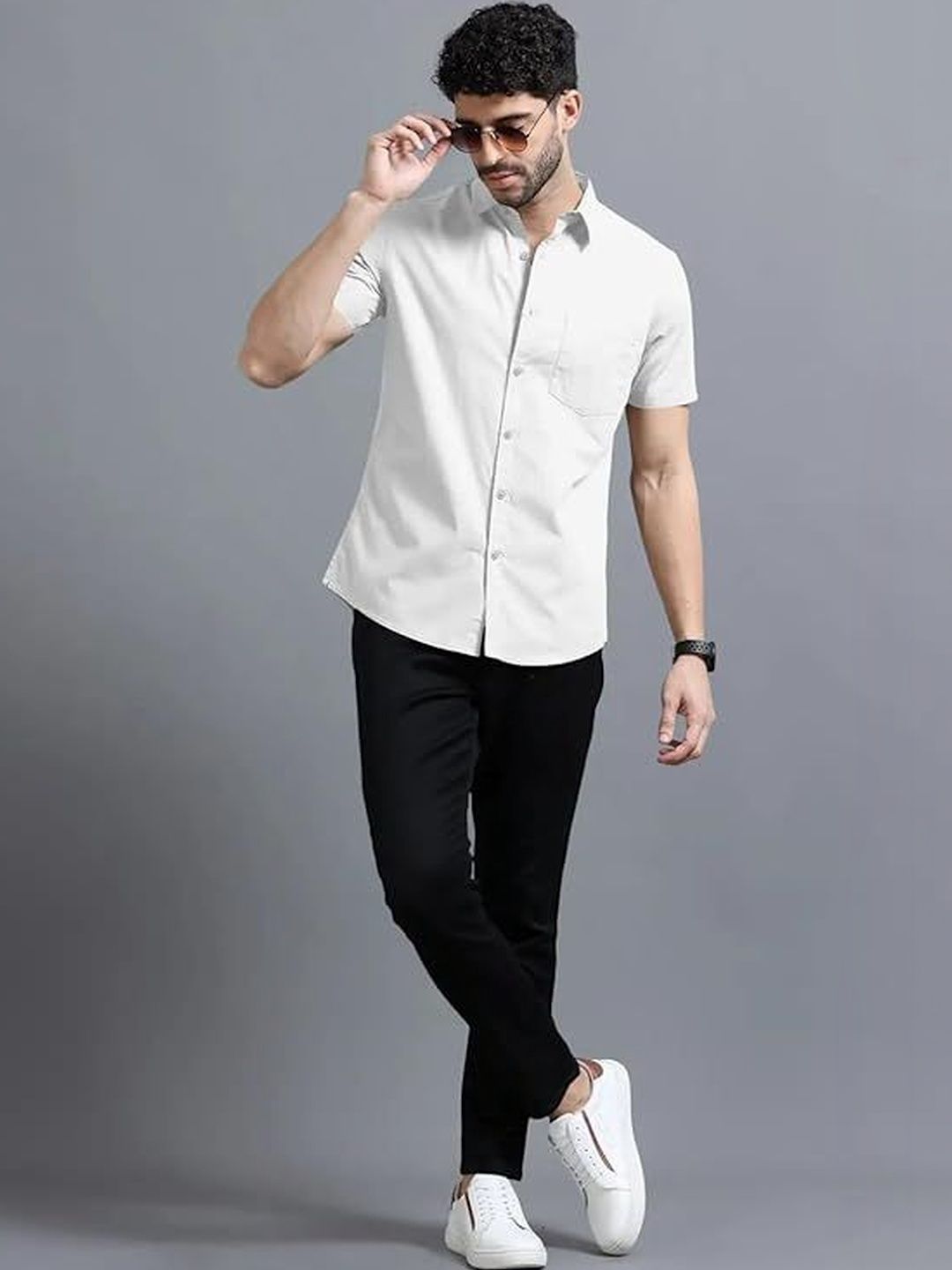 Deelmo Men Casual Shirt