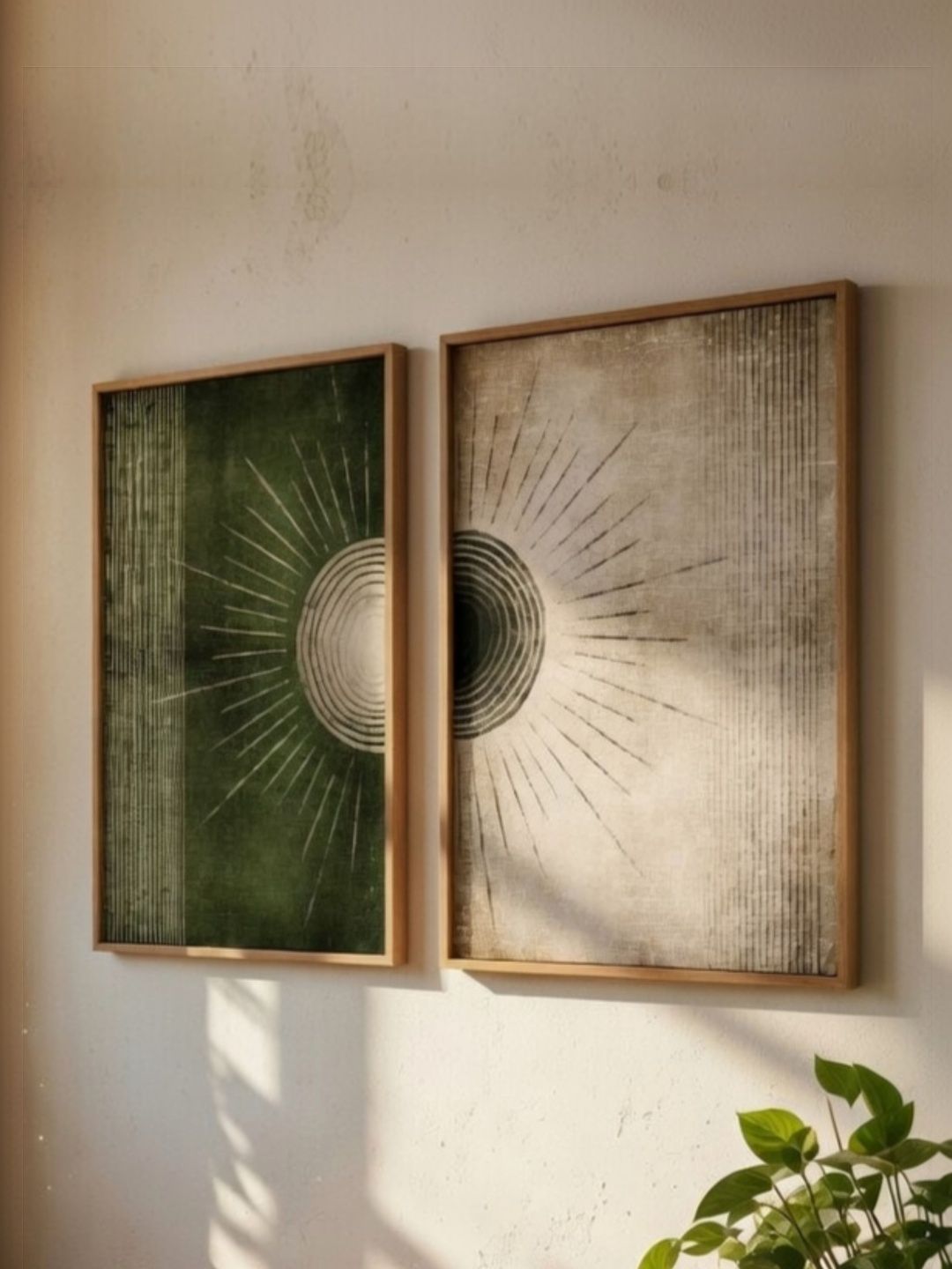 Livin'luxe Multicoloured MDF Wall Wall Art