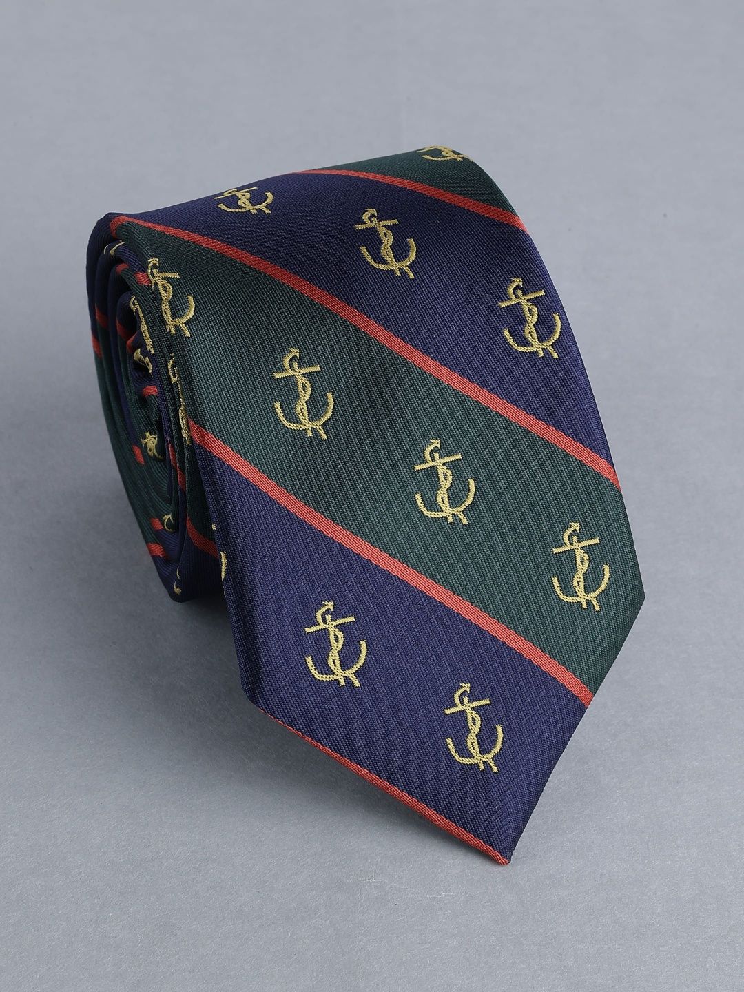 Alvaro Castagnino Men Striped Broad Tie