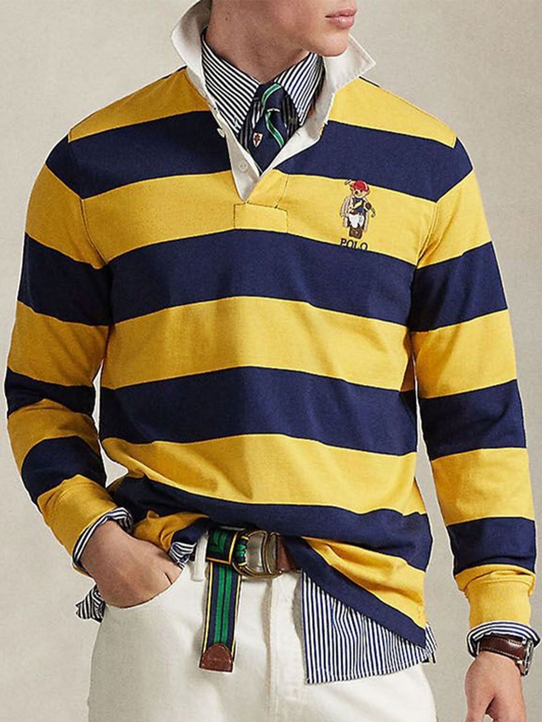 Polo Ralph Lauren Sonata Slim Fit Rugby Shirt 8732669 Htm - Buy