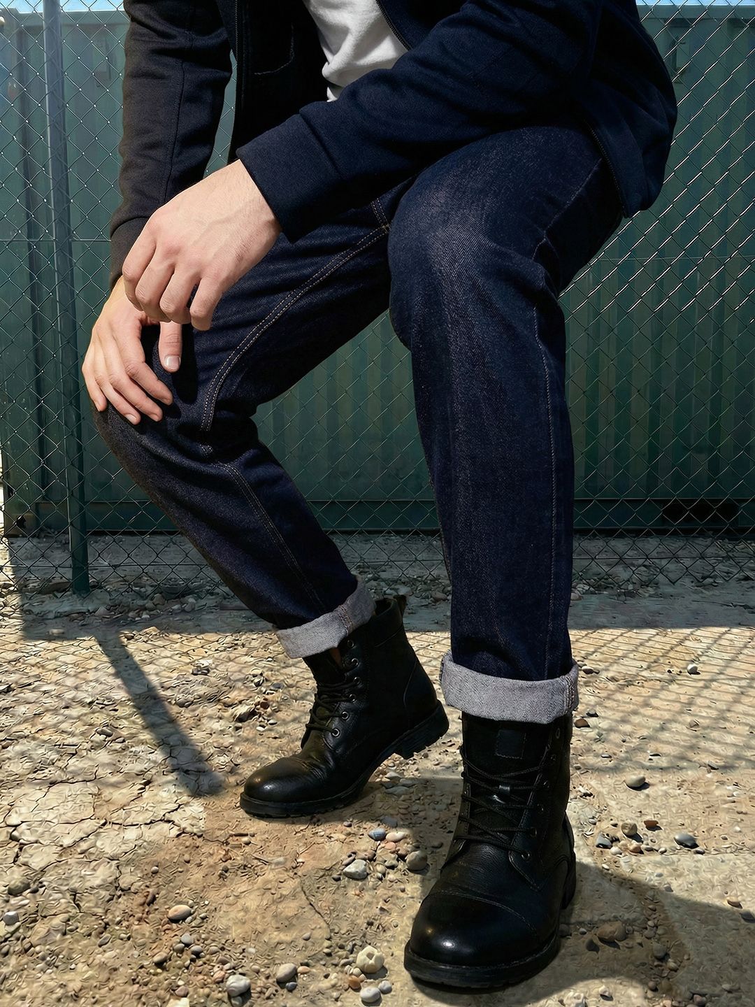 Roadster Men Blue Slim Fit Mid-Rise Clean Look Jeans