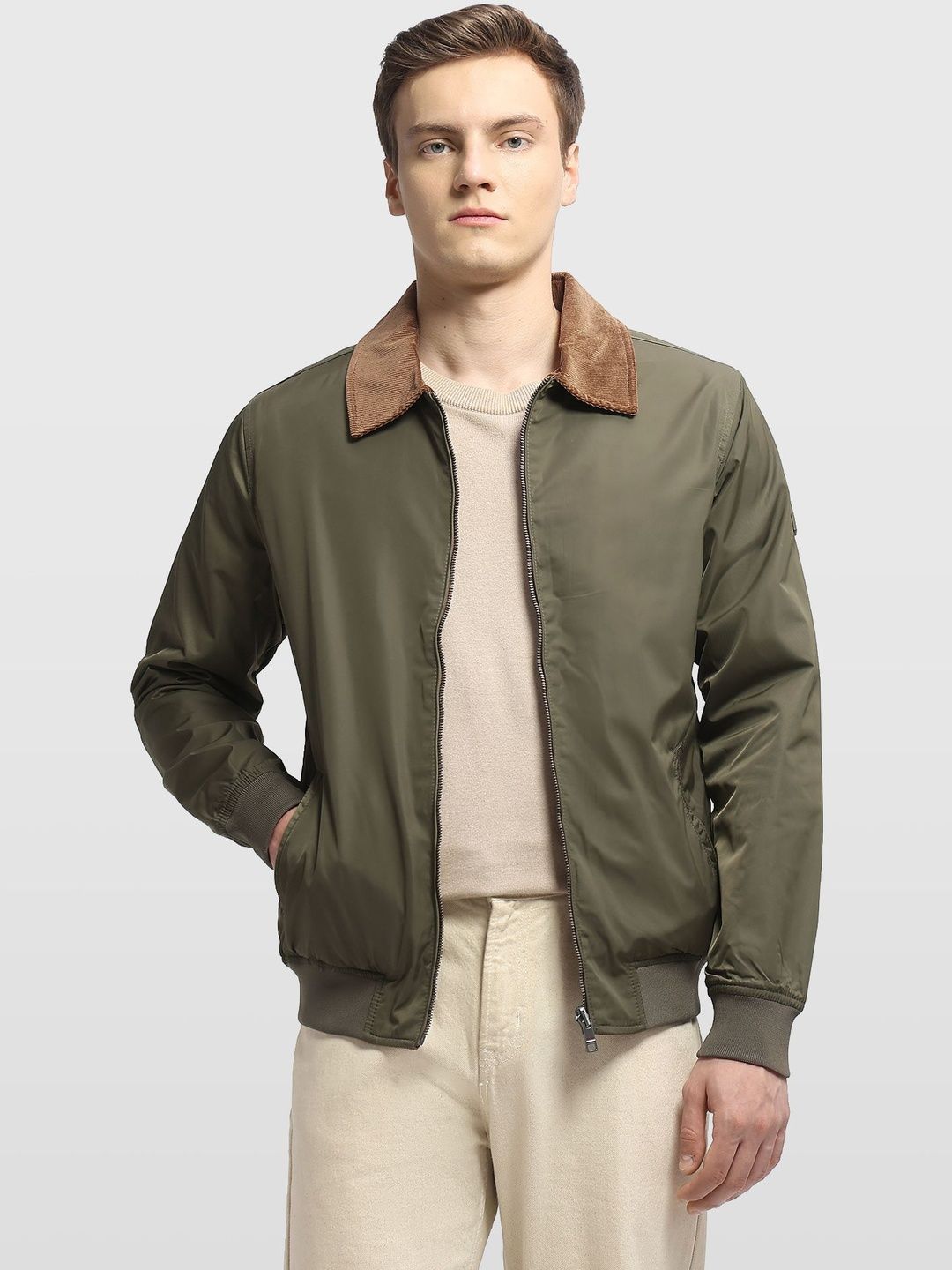 Arrow Sport Men Bomber Jacket