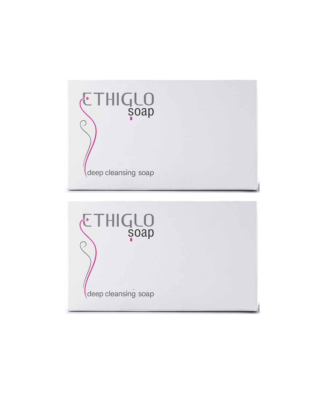 ETHIGLO Set Of 2 Deep Cleansing Soap With Kojic Acid - 75 g Each