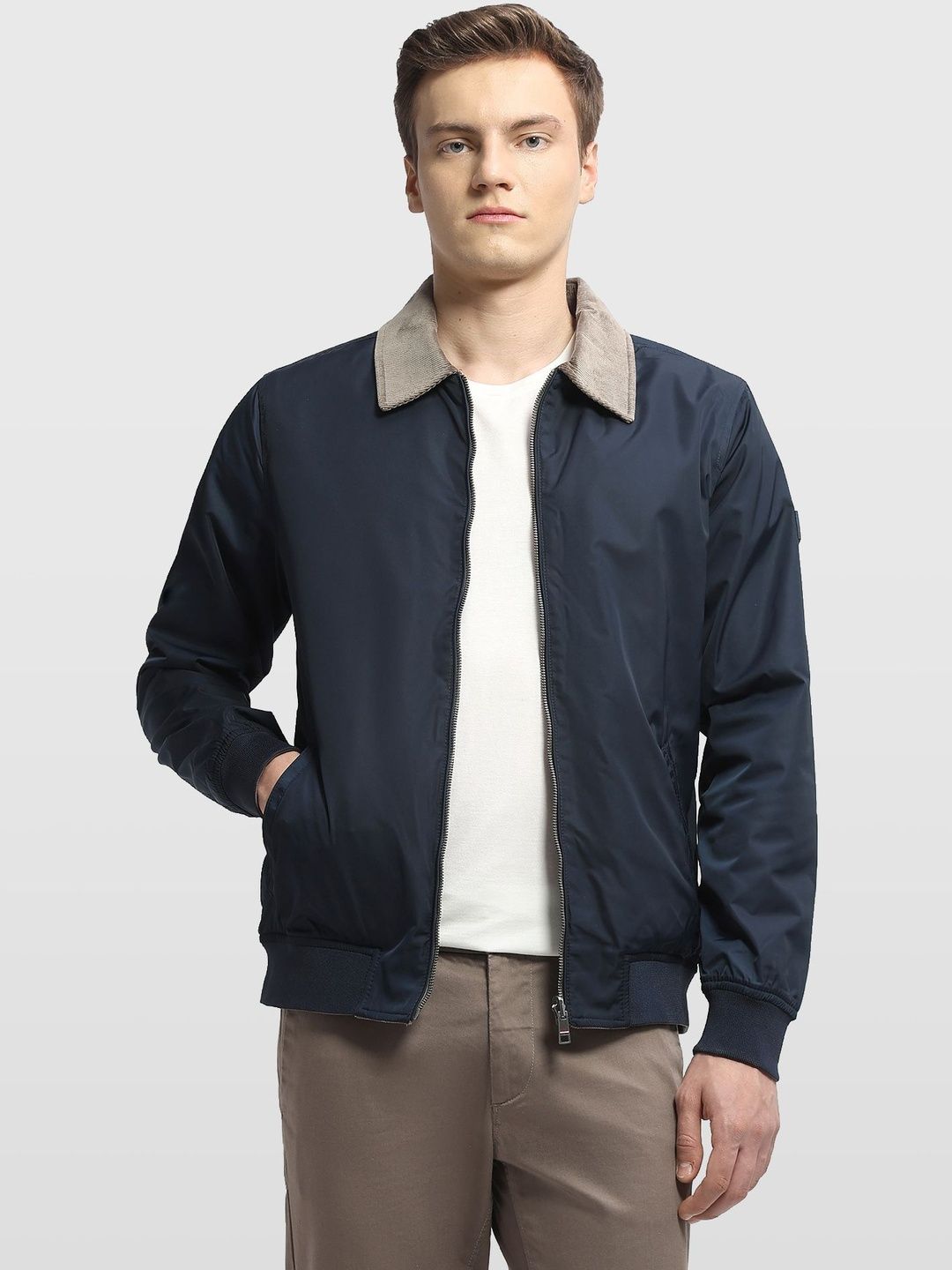 Arrow Sport Men Bomber Jacket